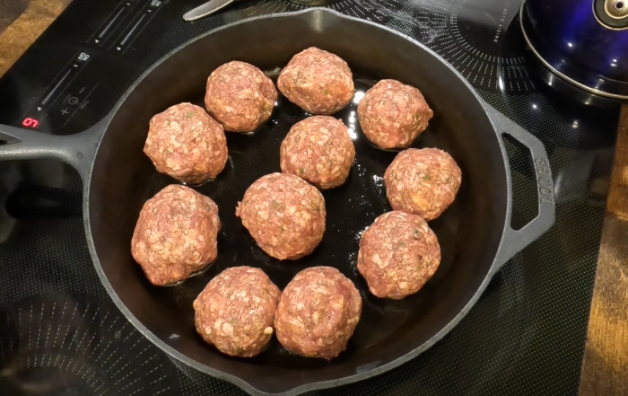 Easy Two Meat Meatball Recipe