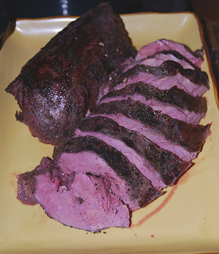 Sous Vide Venison Roast with Red Wine Sauce