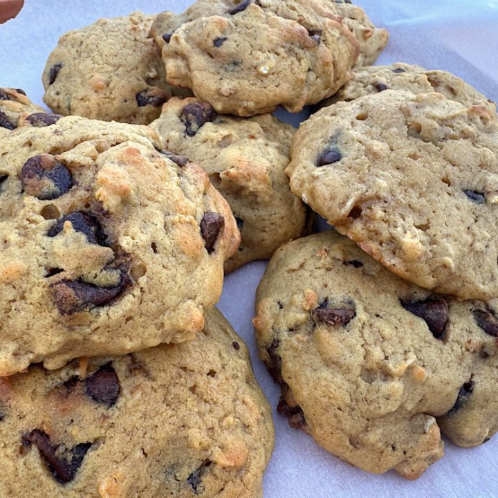 Acorn Squash Chocolate Chip Cookies
