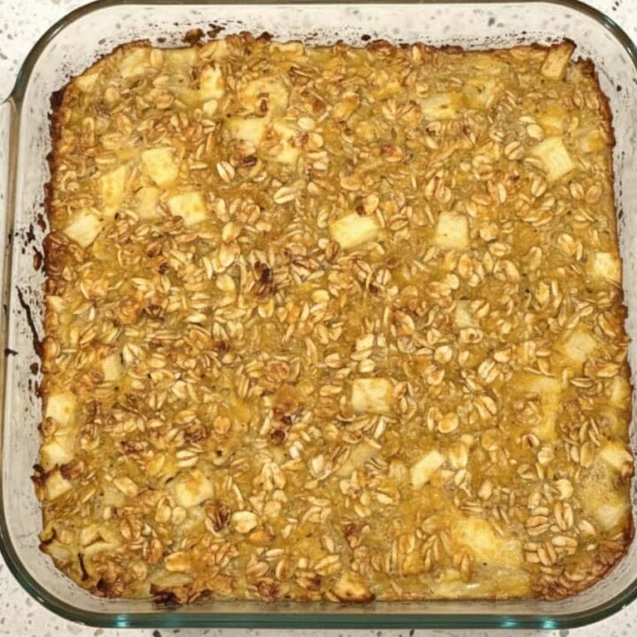 apple butternut squash baked oatmeal